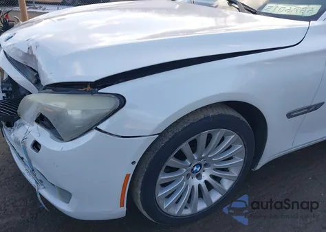 2012 BMW 750Li xDrive from USA, damaged, VIN WBAKC8C55CC435666